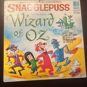 Vintage Snagglepuss Wizard of Oz Record